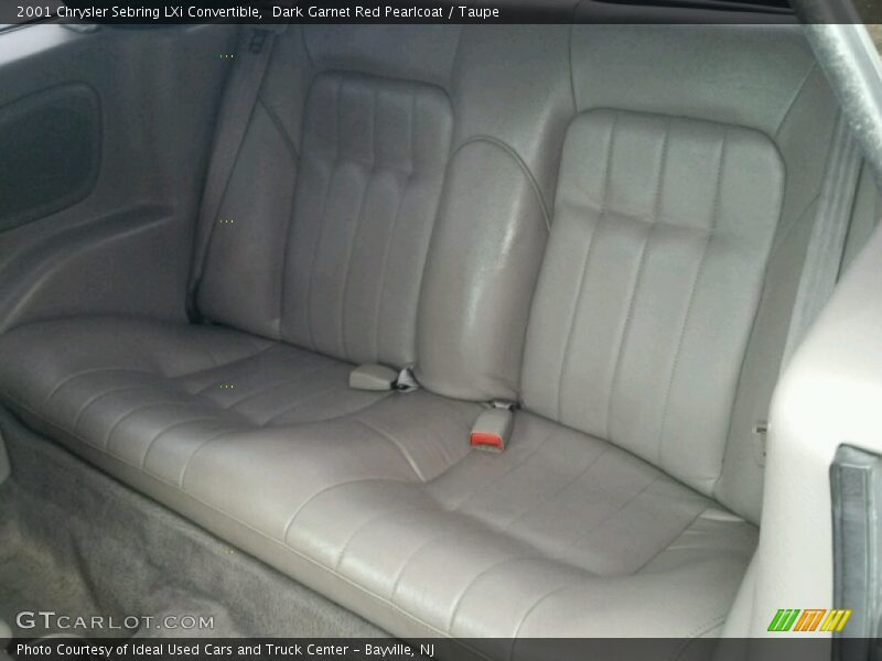 Dark Garnet Red Pearlcoat / Taupe 2001 Chrysler Sebring LXi Convertible