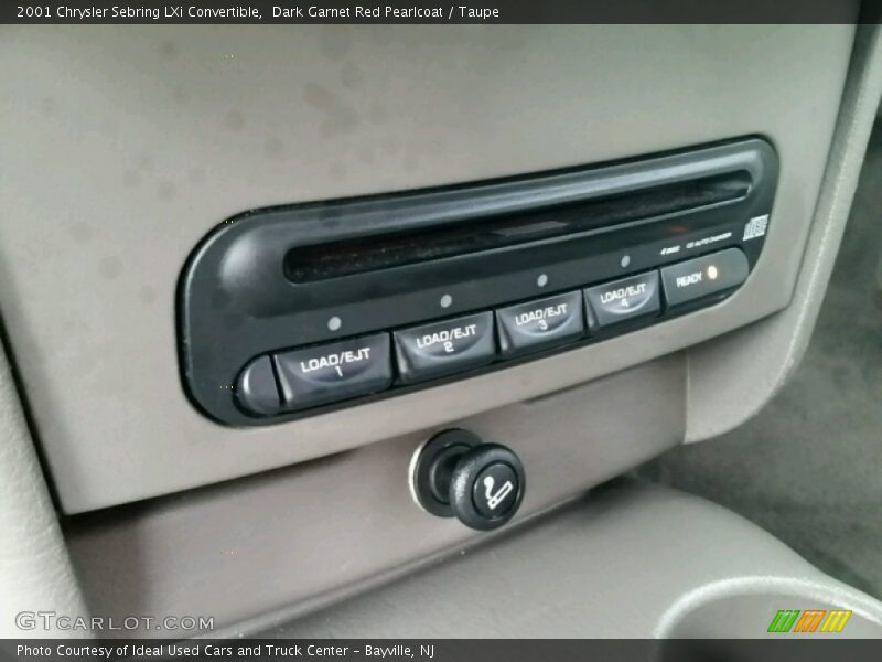 Dark Garnet Red Pearlcoat / Taupe 2001 Chrysler Sebring LXi Convertible