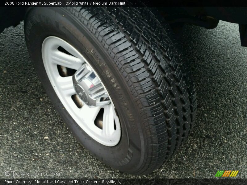 Oxford White / Medium Dark Flint 2008 Ford Ranger XL SuperCab