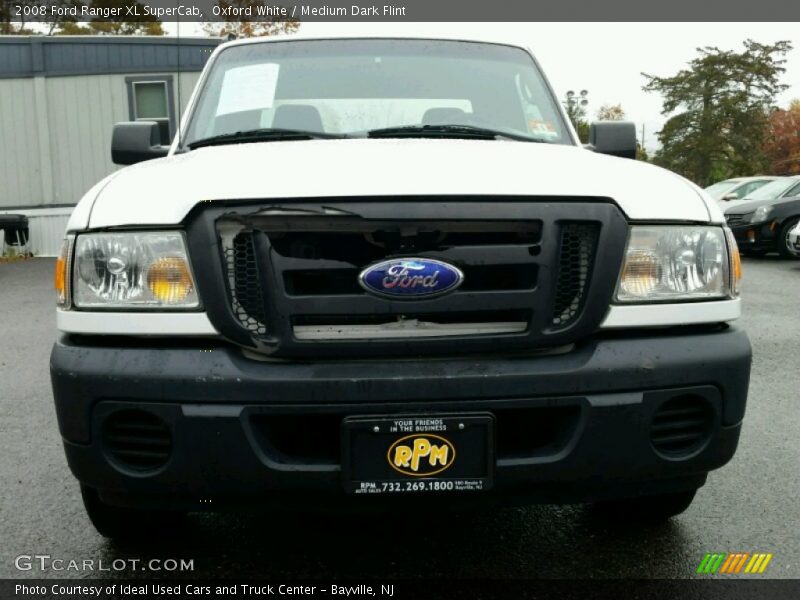 Oxford White / Medium Dark Flint 2008 Ford Ranger XL SuperCab