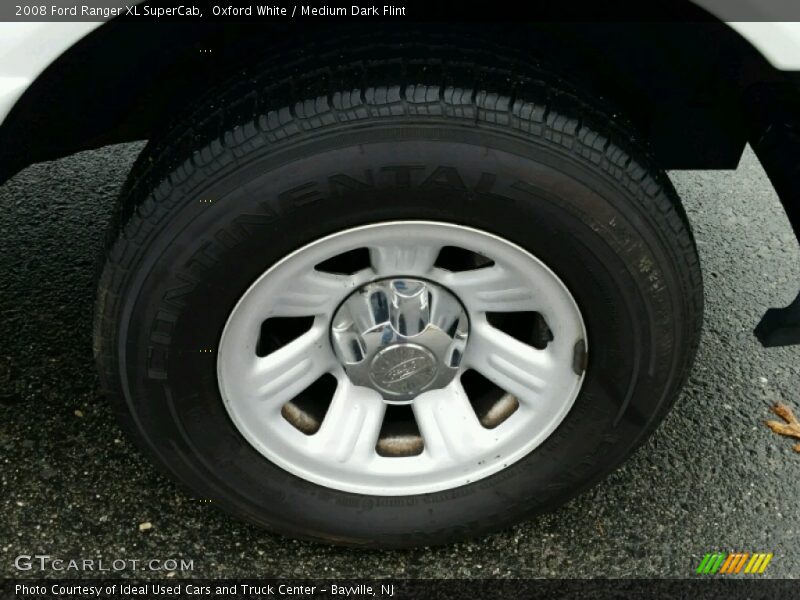 Oxford White / Medium Dark Flint 2008 Ford Ranger XL SuperCab