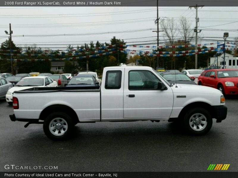 Oxford White / Medium Dark Flint 2008 Ford Ranger XL SuperCab