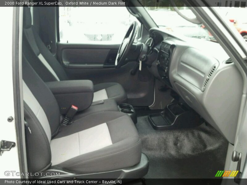 Oxford White / Medium Dark Flint 2008 Ford Ranger XL SuperCab