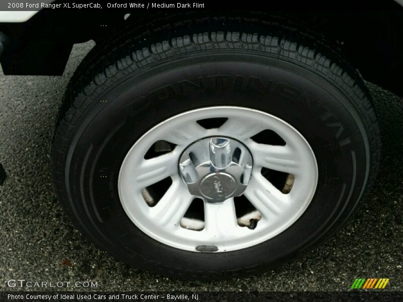 Oxford White / Medium Dark Flint 2008 Ford Ranger XL SuperCab