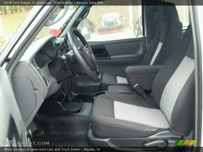 Oxford White / Medium Dark Flint 2008 Ford Ranger XL SuperCab