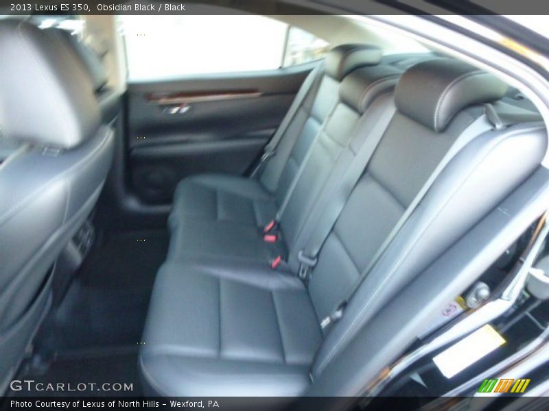 Obsidian Black / Black 2013 Lexus ES 350