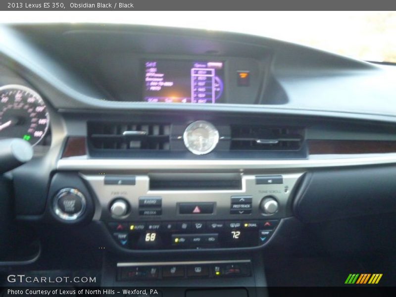 Obsidian Black / Black 2013 Lexus ES 350