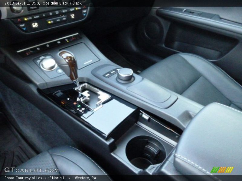 Obsidian Black / Black 2013 Lexus ES 350