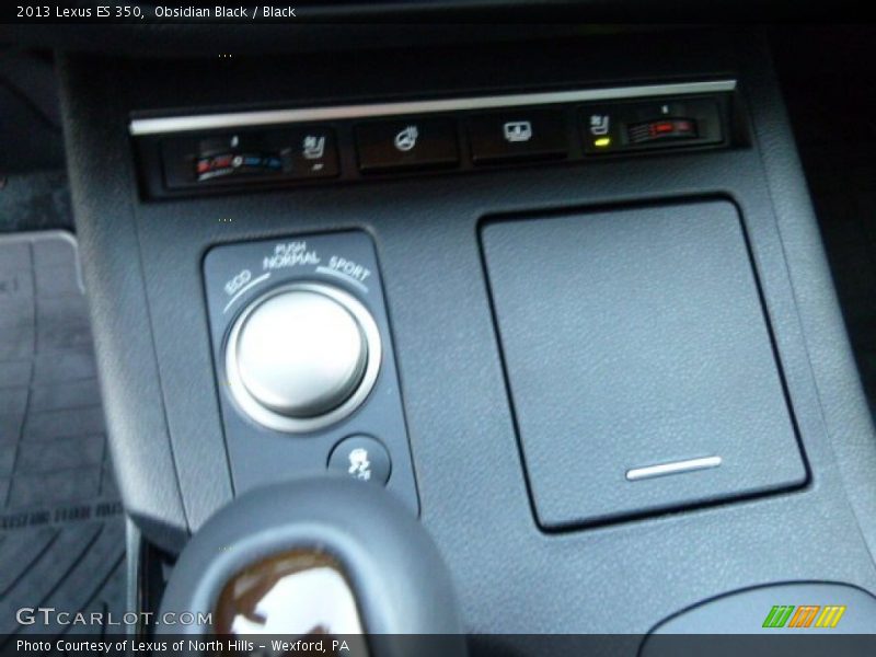 Obsidian Black / Black 2013 Lexus ES 350