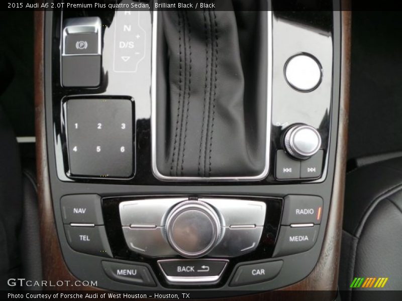 Brilliant Black / Black 2015 Audi A6 2.0T Premium Plus quattro Sedan