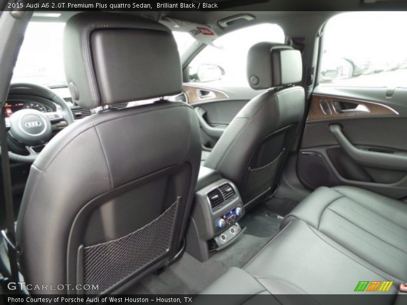 Brilliant Black / Black 2015 Audi A6 2.0T Premium Plus quattro Sedan