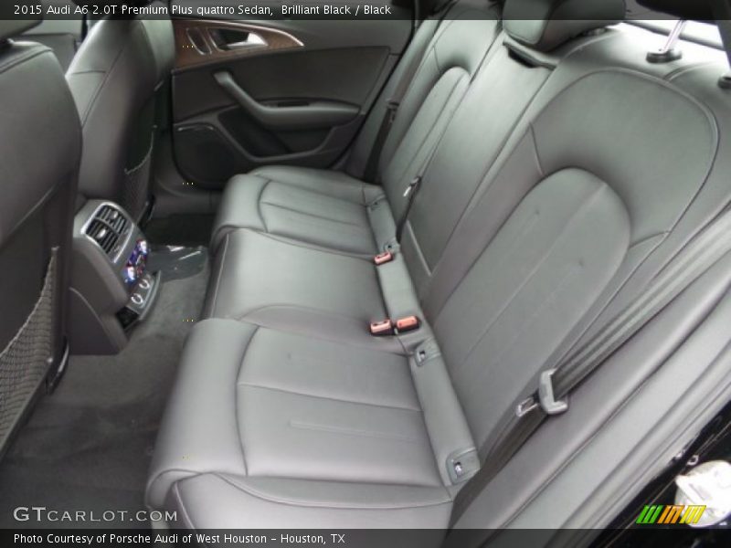 Brilliant Black / Black 2015 Audi A6 2.0T Premium Plus quattro Sedan