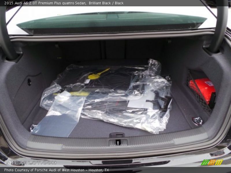 Brilliant Black / Black 2015 Audi A6 2.0T Premium Plus quattro Sedan