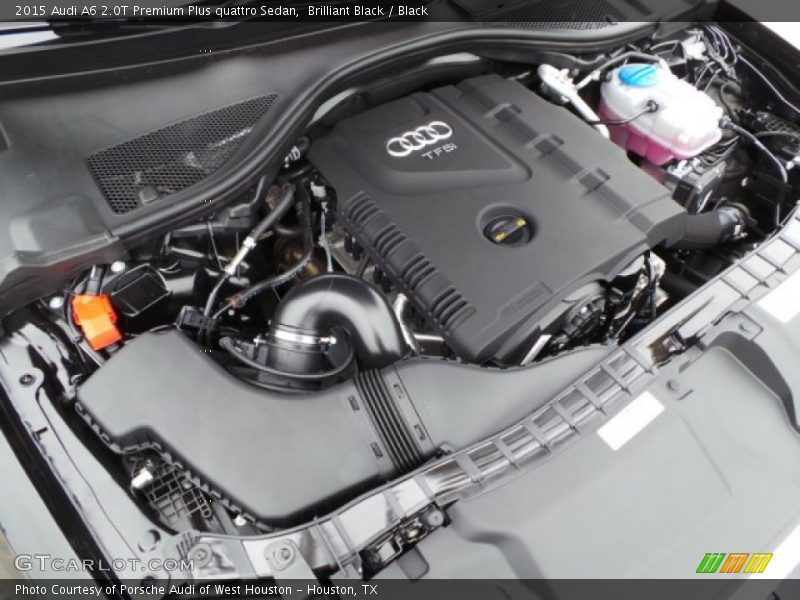 Brilliant Black / Black 2015 Audi A6 2.0T Premium Plus quattro Sedan