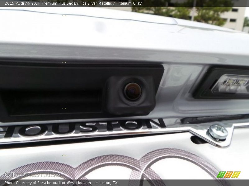 Ice Silver Metallic / Titanium Gray 2015 Audi A6 2.0T Premium Plus Sedan