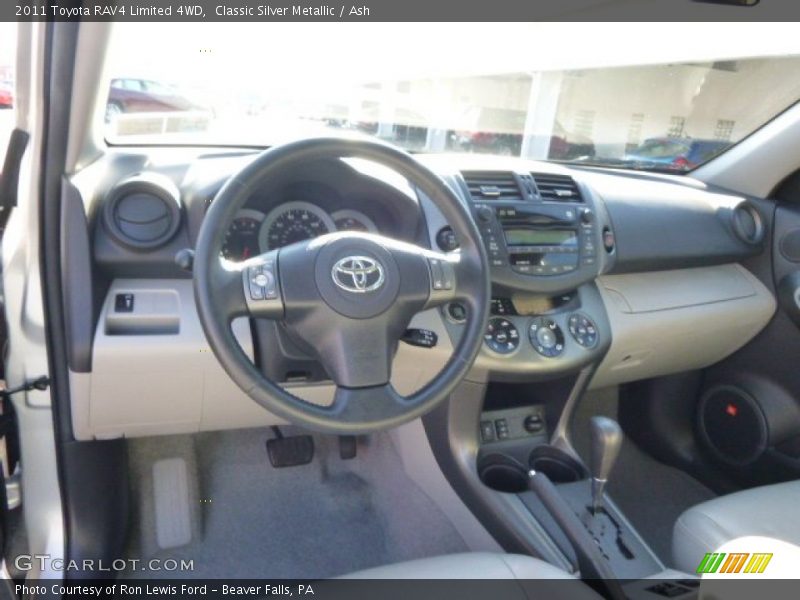 Classic Silver Metallic / Ash 2011 Toyota RAV4 Limited 4WD