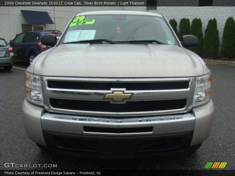 Silver Birch Metallic / Light Titanium 2009 Chevrolet Silverado 1500 LT Crew Cab
