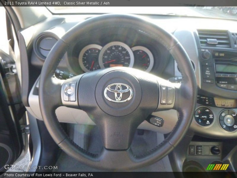 Classic Silver Metallic / Ash 2011 Toyota RAV4 Limited 4WD