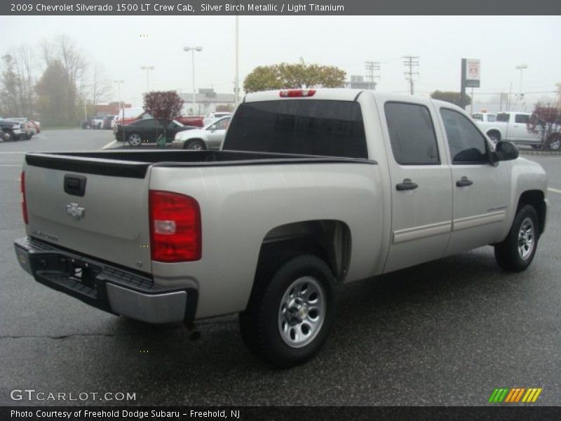 Silver Birch Metallic / Light Titanium 2009 Chevrolet Silverado 1500 LT Crew Cab