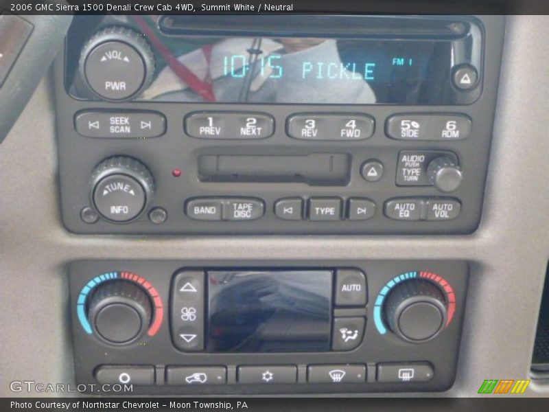 Summit White / Neutral 2006 GMC Sierra 1500 Denali Crew Cab 4WD