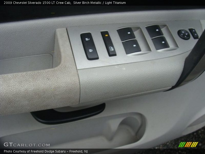 Silver Birch Metallic / Light Titanium 2009 Chevrolet Silverado 1500 LT Crew Cab