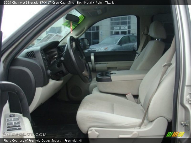 Silver Birch Metallic / Light Titanium 2009 Chevrolet Silverado 1500 LT Crew Cab