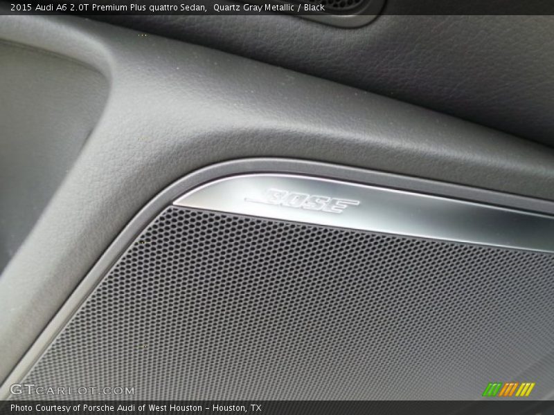 Quartz Gray Metallic / Black 2015 Audi A6 2.0T Premium Plus quattro Sedan