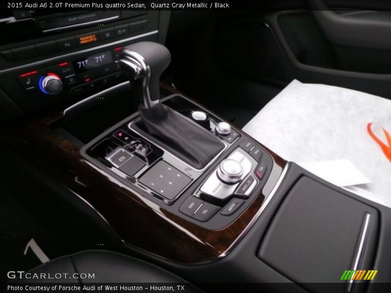 Quartz Gray Metallic / Black 2015 Audi A6 2.0T Premium Plus quattro Sedan