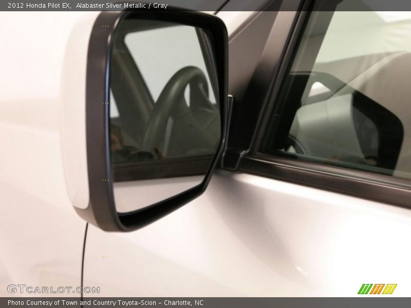 Alabaster Silver Metallic / Gray 2012 Honda Pilot EX