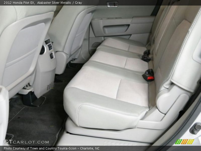 Alabaster Silver Metallic / Gray 2012 Honda Pilot EX