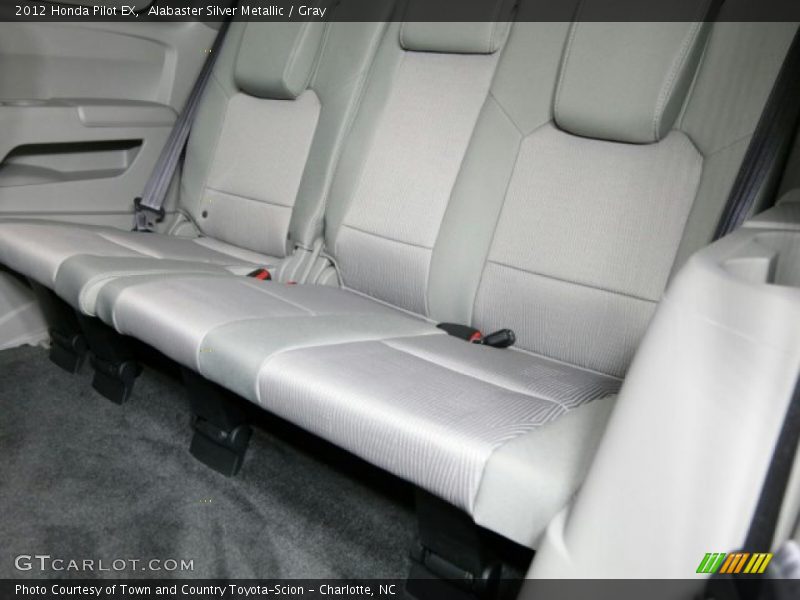 Alabaster Silver Metallic / Gray 2012 Honda Pilot EX