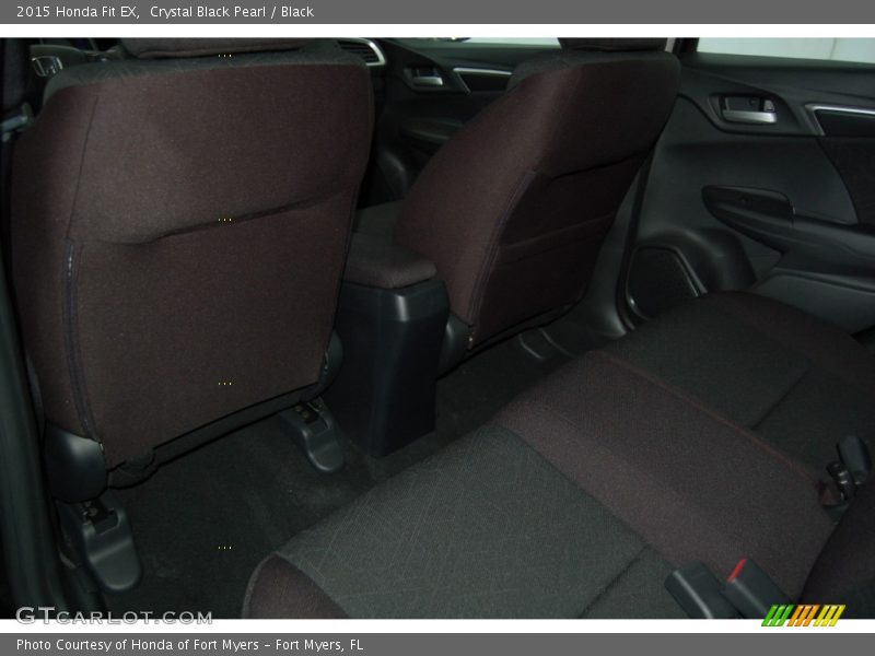 Crystal Black Pearl / Black 2015 Honda Fit EX