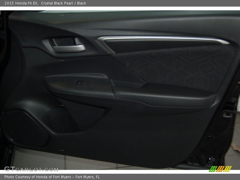 Crystal Black Pearl / Black 2015 Honda Fit EX