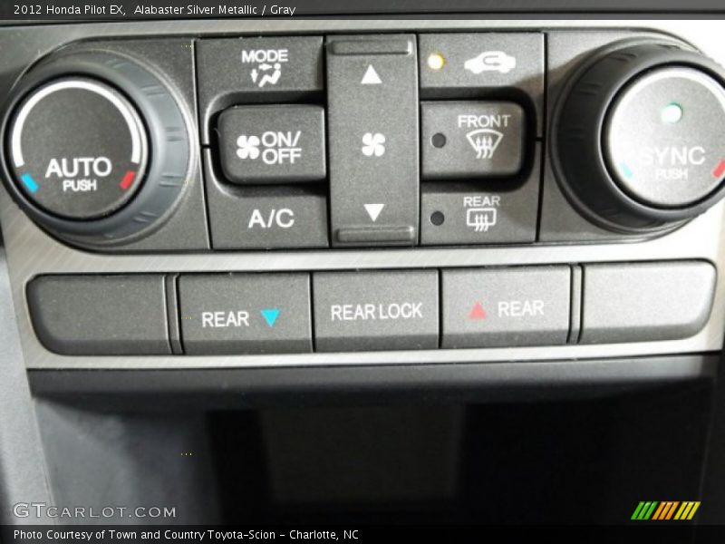 Alabaster Silver Metallic / Gray 2012 Honda Pilot EX