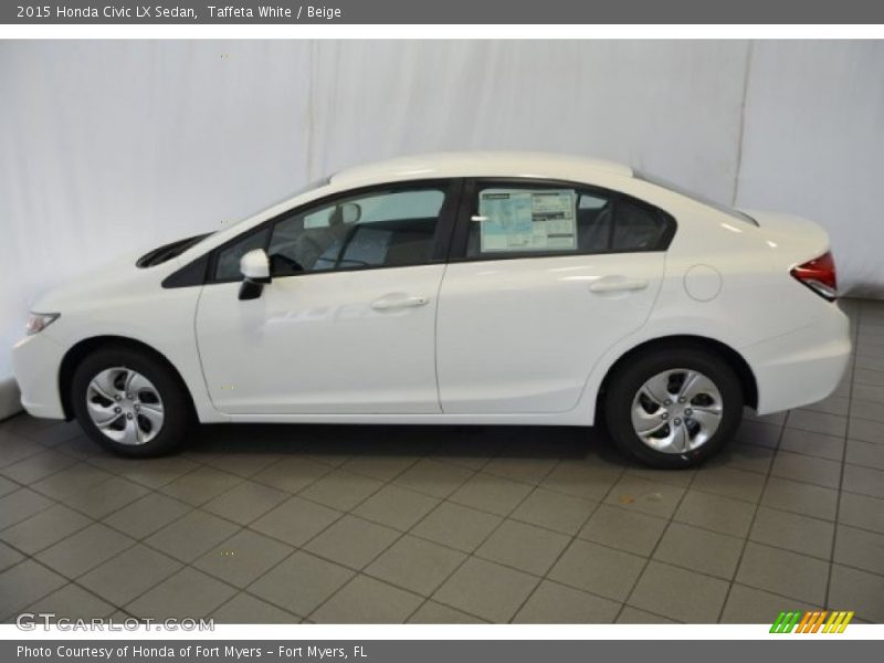  2015 Civic LX Sedan Taffeta White