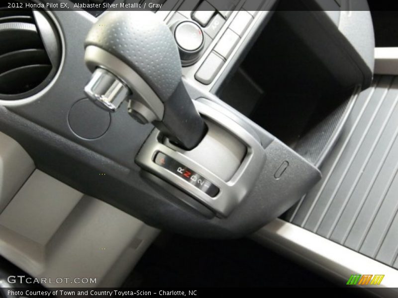 Alabaster Silver Metallic / Gray 2012 Honda Pilot EX