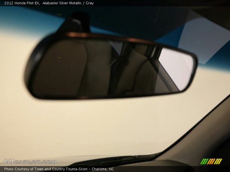 Alabaster Silver Metallic / Gray 2012 Honda Pilot EX