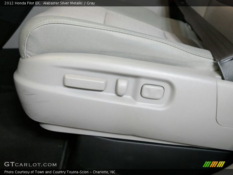 Alabaster Silver Metallic / Gray 2012 Honda Pilot EX