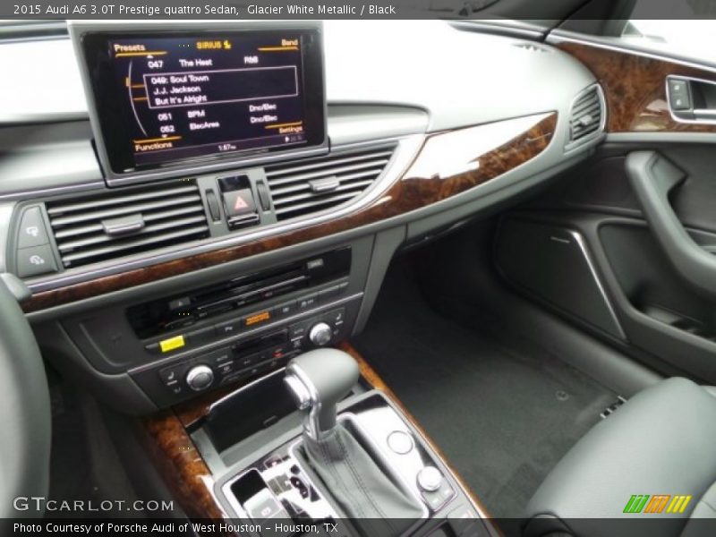 Glacier White Metallic / Black 2015 Audi A6 3.0T Prestige quattro Sedan