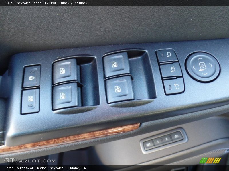 Black / Jet Black 2015 Chevrolet Tahoe LTZ 4WD