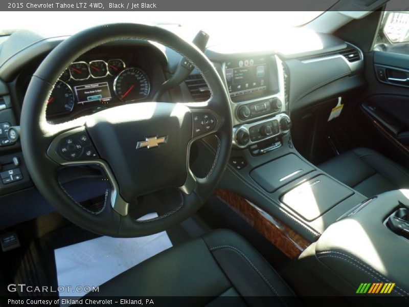 Black / Jet Black 2015 Chevrolet Tahoe LTZ 4WD