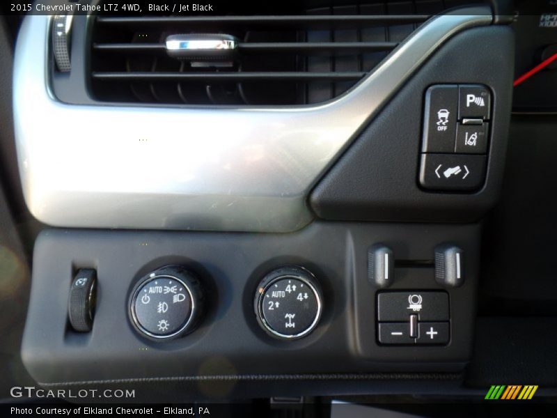 Black / Jet Black 2015 Chevrolet Tahoe LTZ 4WD