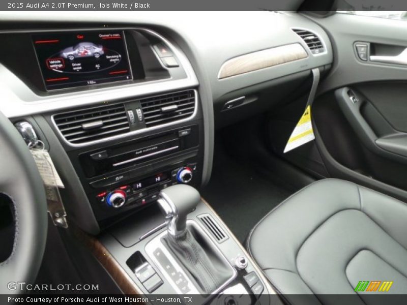 Ibis White / Black 2015 Audi A4 2.0T Premium