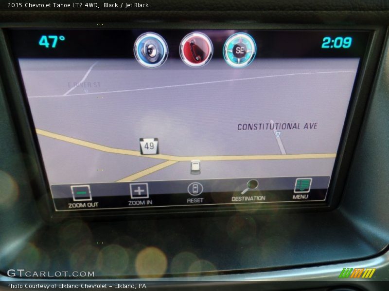 Black / Jet Black 2015 Chevrolet Tahoe LTZ 4WD