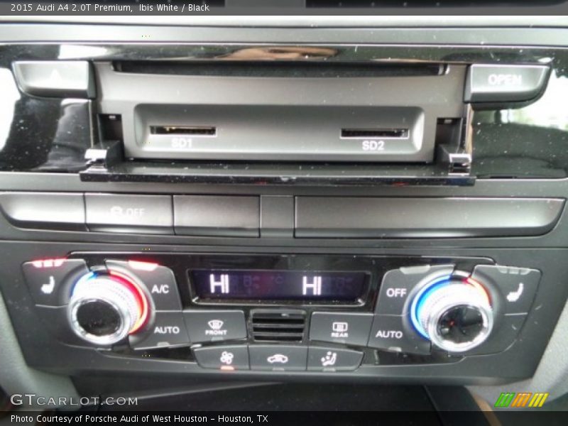 Ibis White / Black 2015 Audi A4 2.0T Premium