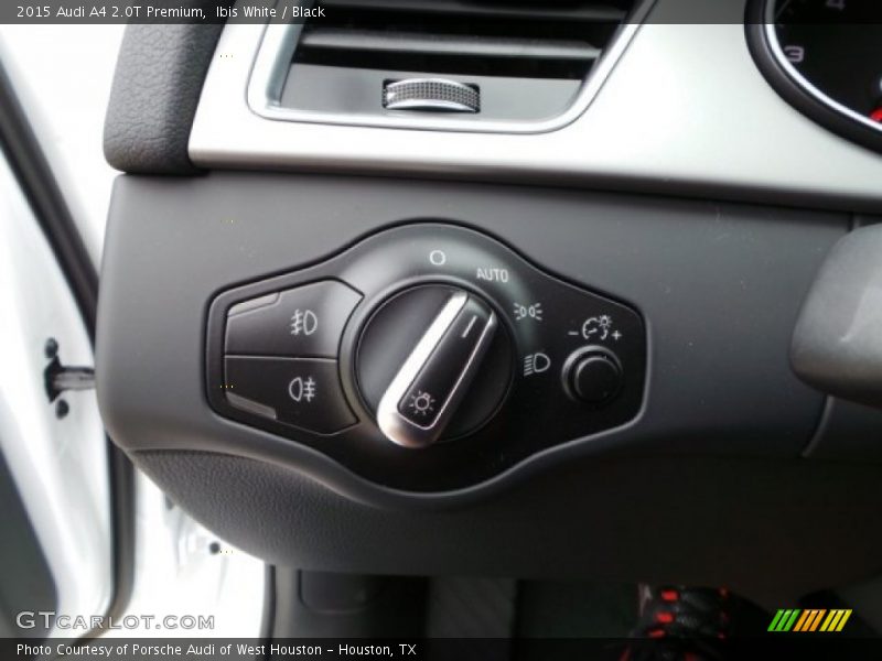 Ibis White / Black 2015 Audi A4 2.0T Premium