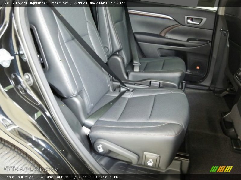 Attitude Black Metallic / Black 2015 Toyota Highlander Limited AWD