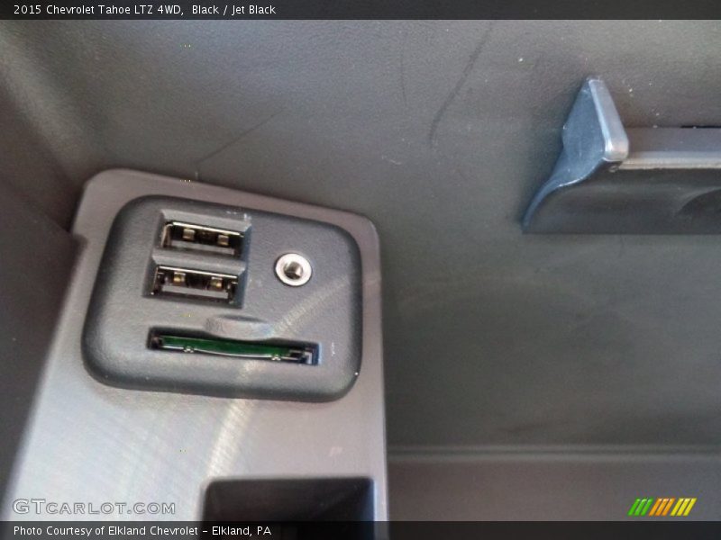 Black / Jet Black 2015 Chevrolet Tahoe LTZ 4WD