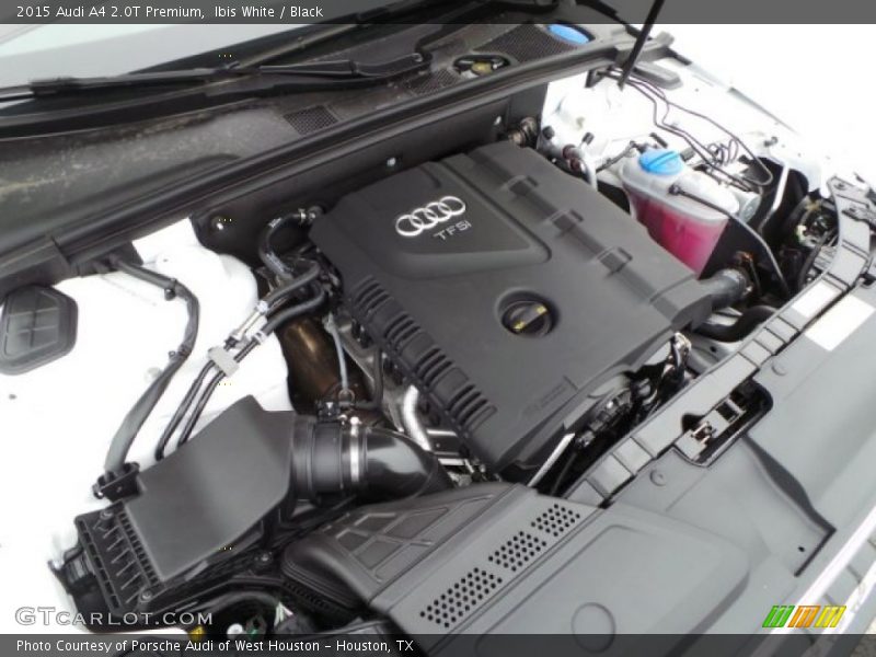 Ibis White / Black 2015 Audi A4 2.0T Premium