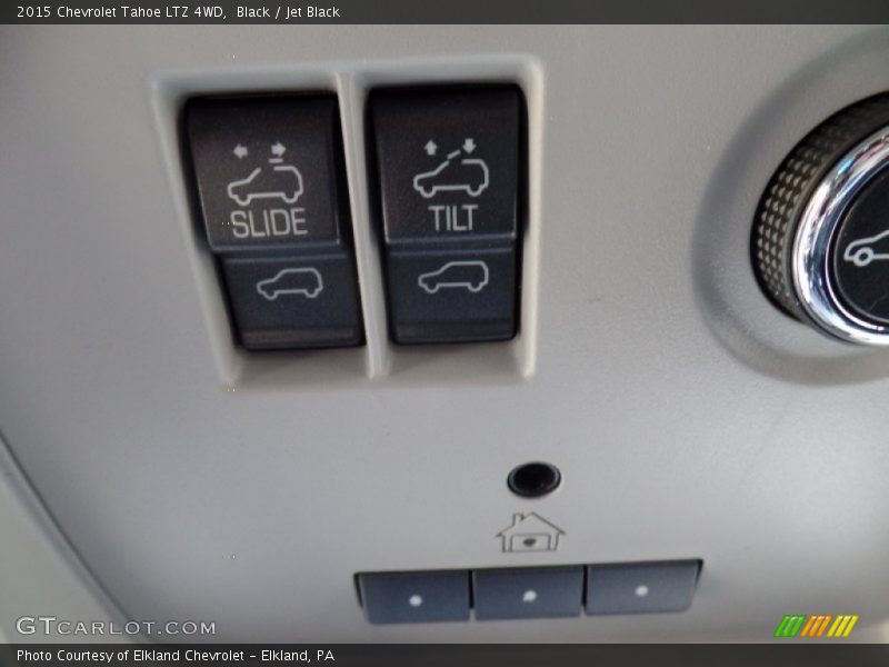 Black / Jet Black 2015 Chevrolet Tahoe LTZ 4WD